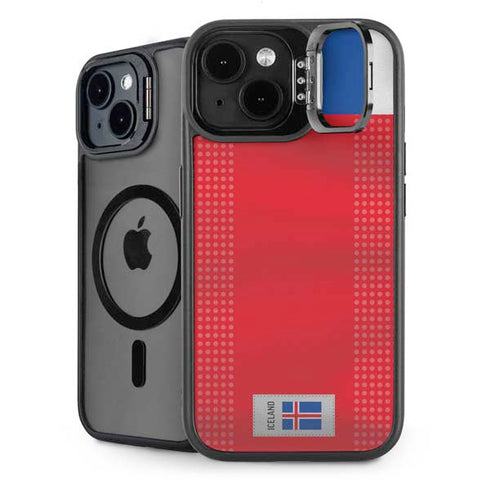 Iceland Soccer Flag iPhone 13 Kickstand Case